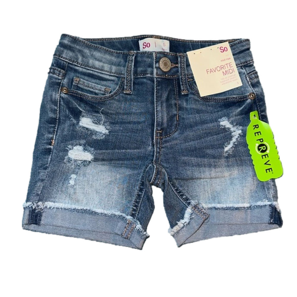 KOHL’S SO Favorite MIDI Repreve  Shorts Sz 5